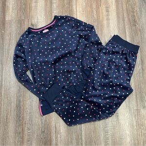 Kate Spade Navy Polka Dot Pajama Set